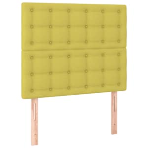 Box spring postel s matrací světle zelená 120x200 cm textil - obrázek 6