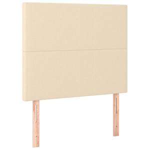 Box spring postel s matrací krémová 80 x 200 cm textil - obrázek 5