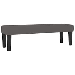 Box spring postel s matrací šedá 160x200 cm umělá kůže - obrázek 7