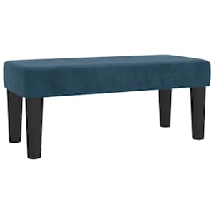 Box spring postel s matrací tmavě modrá 90x190 cm samet - obrázek 7