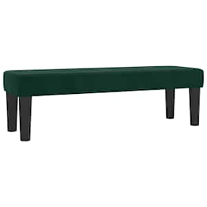 Box spring postel s matrací tmavě zelená 140x190 cm samet - obrázek 7