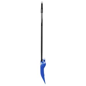 Lopata na sníh modrá 147 cm kov - obrázek 3