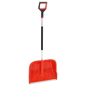 Lopata na sníh červená 136 cm hliník - obrázek 1