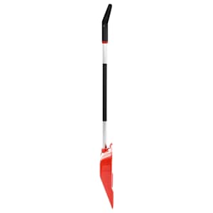 Lopata na sníh červená 136 cm hliník - obrázek 3