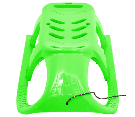 vidaXL Schlitten f&uuml;r Kinder Gr&uuml;n 102,5x40x23 cm Polypropylen