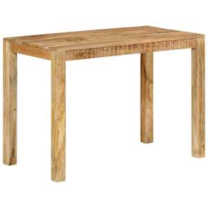 Jídelní stůl 110 x 55 x 76 cm masivní mangovníkové dřevo - obrázek 9