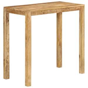 Barový stůl 112 x 55 x 108 cm masivní mangovníkové dřevo - obrázek 11