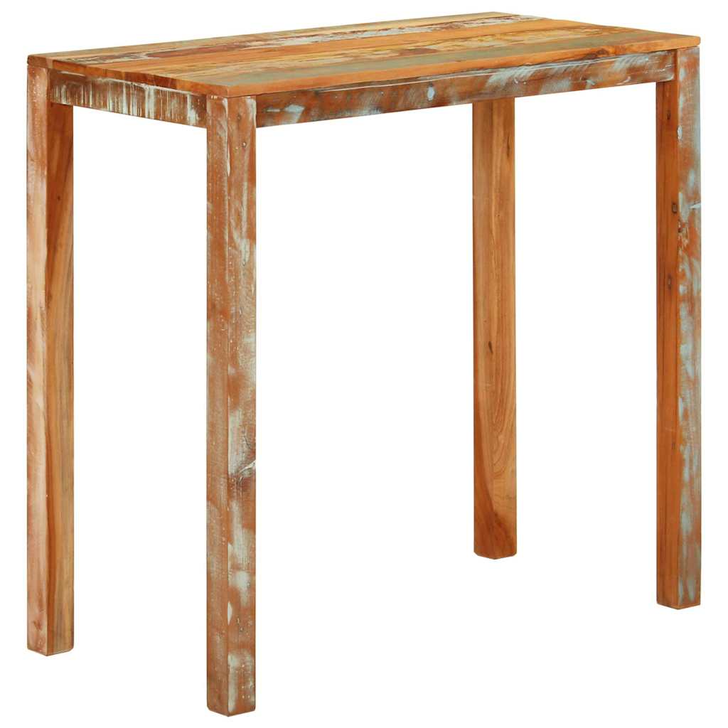 vidaXL Barový stůl 112 x 55 x 108 cm masivní recyklované dřevo
