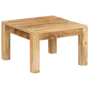 Konferenční stolek 55 x 55 x 35 cm masivní mangovníkové dřevo - obrázek 9
