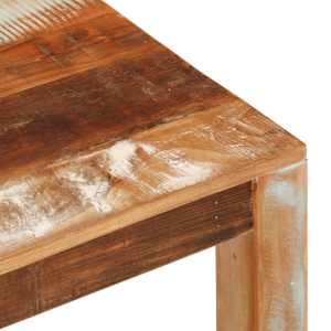 Konferenční stolek 55 x 55 x 35 cm masivní recyklované dřevo - obrázek 6