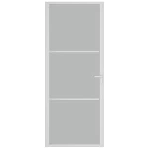 vidaXL &Epsilon;&sigma;&omega;&tau;&epsilon;&rho;&iota;&kappa;ή &Pi;ό&rho;&tau;&alpha; 83x201,5 &epsilon;&kappa;. &Lambda;&epsilon;&upsilon;&kappa;ό &Mu;&alpha;&tau; &Gamma;&upsilon;&alpha;&lambda;ί &kappa;&alpha;&iota; &Alpha;&lambda;&omicron;&upsilon;&mu;ί&nu;&iota;&omicron;