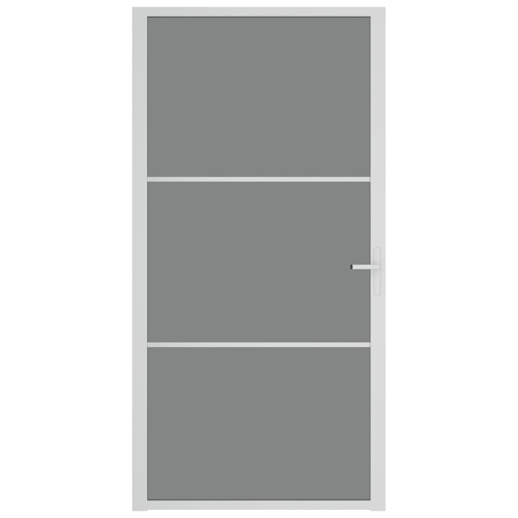 Home Arredamento Porta Interna Vetro ESG e Alluminio 102,5x201,5 cm  Dimensione Nero