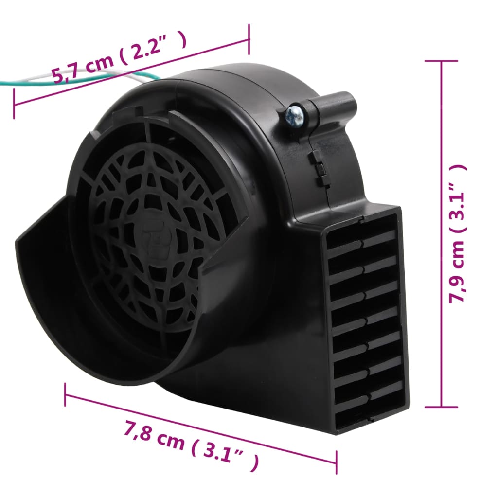 LED-Lichterkette mit 15 LEDs und Gebläse 150 cm – Ansicht 8