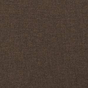 Box spring postel s matrací tmavě hnědá 160x200 cm textil - obrázek 9