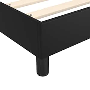 Box spring postel s matrací černá 140x200 cm umělá kůže - obrázek 7