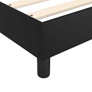 Box spring postel s matrací černá 180x200 cm umělá kůže - obrázek 7