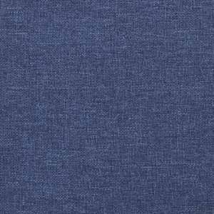 Box spring postel s matrací modrá 100 x 200 cm textil - obrázek 9