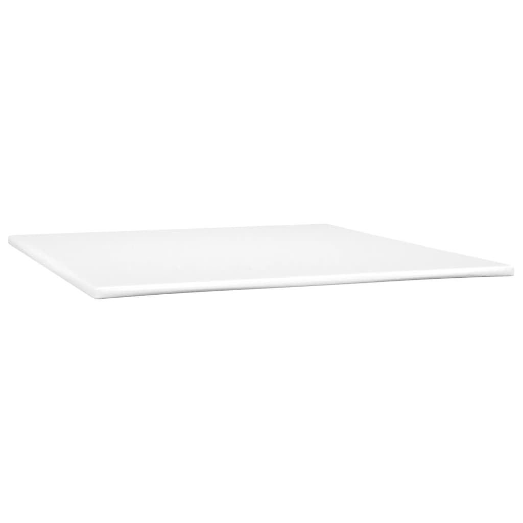 Box Spring Bed with Mattress Dark Gray - Image 6