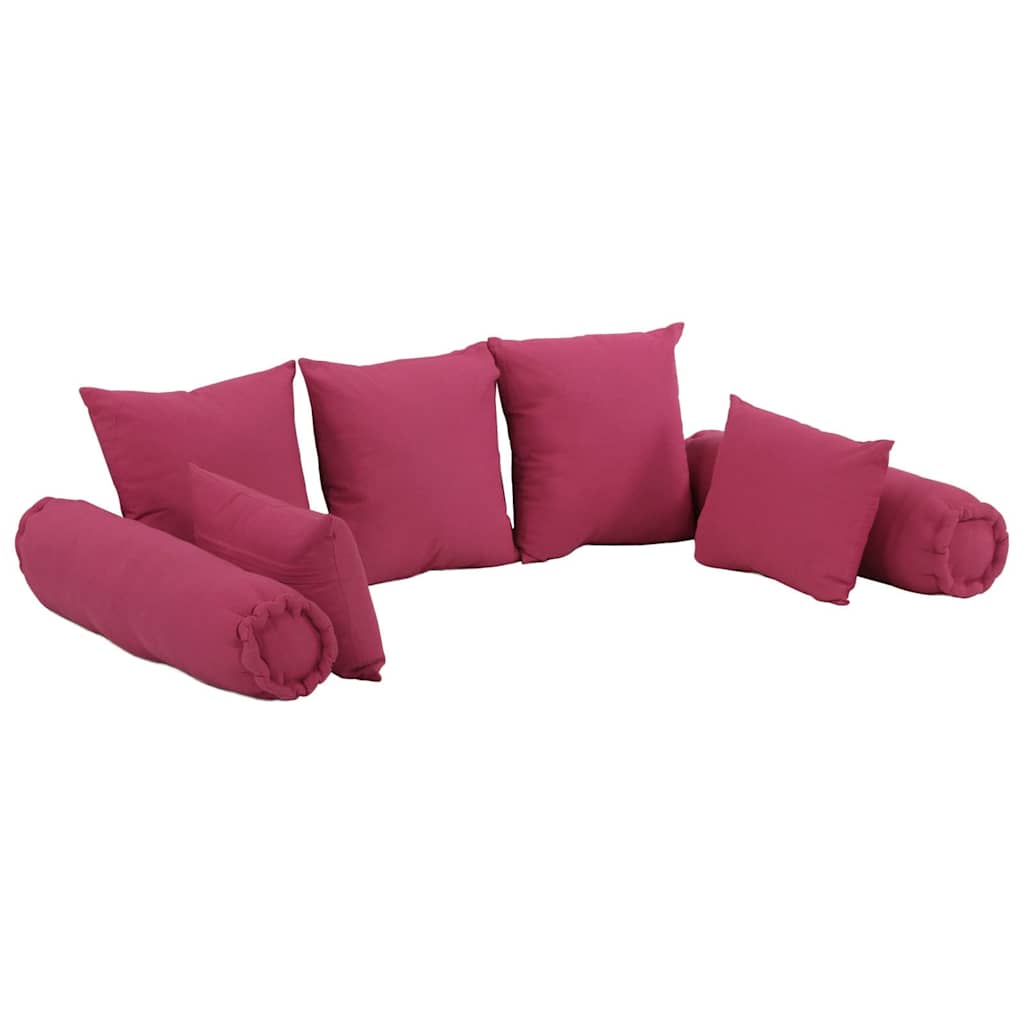 Set Di Cuscini 7 Pz In Tessuto Rosa VidaXL 13 width=274