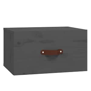 Nástěnné noční stolky 2 ks šedé 40x29,5x22 cm - obrázek 5