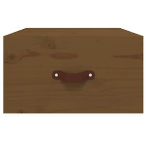 Nástěnné noční stolky 2 ks medově hnědé 40 x 29,5 x 22 cm - obrázek 6