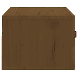 Nástěnné noční stolky 2 ks medově hnědé 40 x 29,5 x 22 cm - obrázek 7