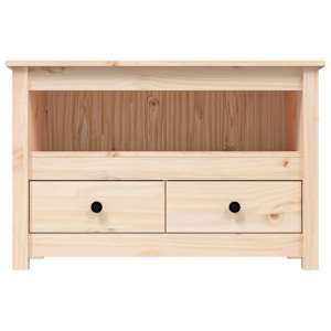 TV skříňka 79 x 35 x 52 cm masivní borové dřevo - obrázek 6