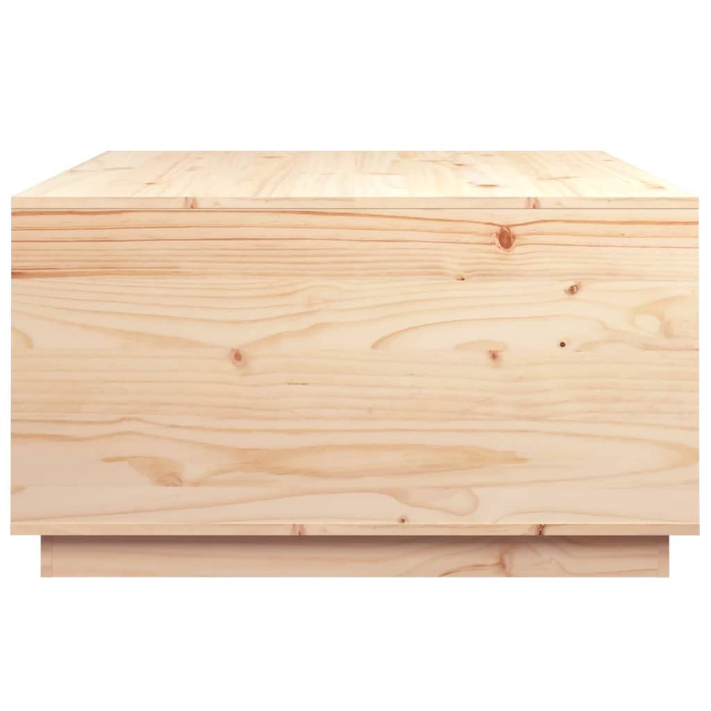 Couchtisch 80x80x45 cm Massivholz Kiefer | Stepinfit