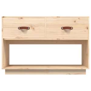 TV skříňka 90x40x60 cm masivní borové dřevo - obrázek 6