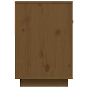 TV skříňka medově hnědá 90x40x60 cm masivní borové dřevo - obrázek 7