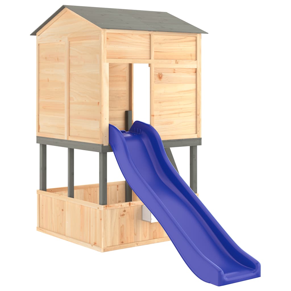 vidaXL Outdoor Playset Solid Wood Fir