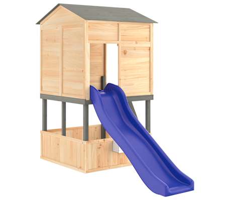 vidaXL Outdoor Playset Solid Wood Fir