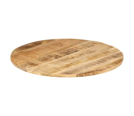 vidaXL Tablero de mesa de madera maciza de mango 15-16 mm 60 cm