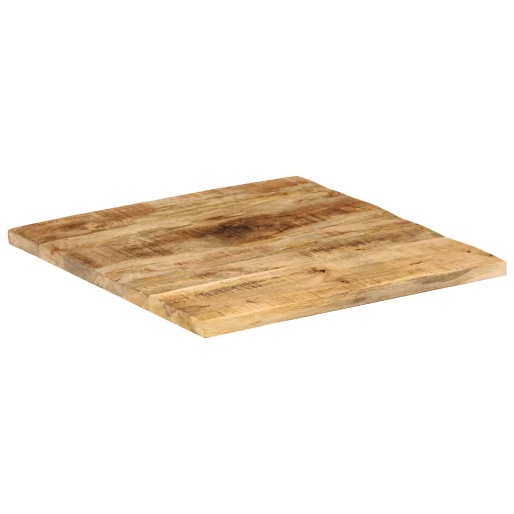 Tischplatte 25-27 mm 60x60 cm Massivholz Mango | Stepinfit