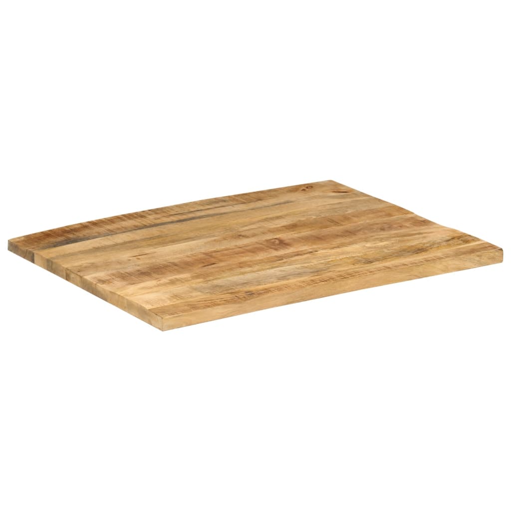 Stolní deska 25–27 mm 80x60 cm masivní mangovníkové dřevo