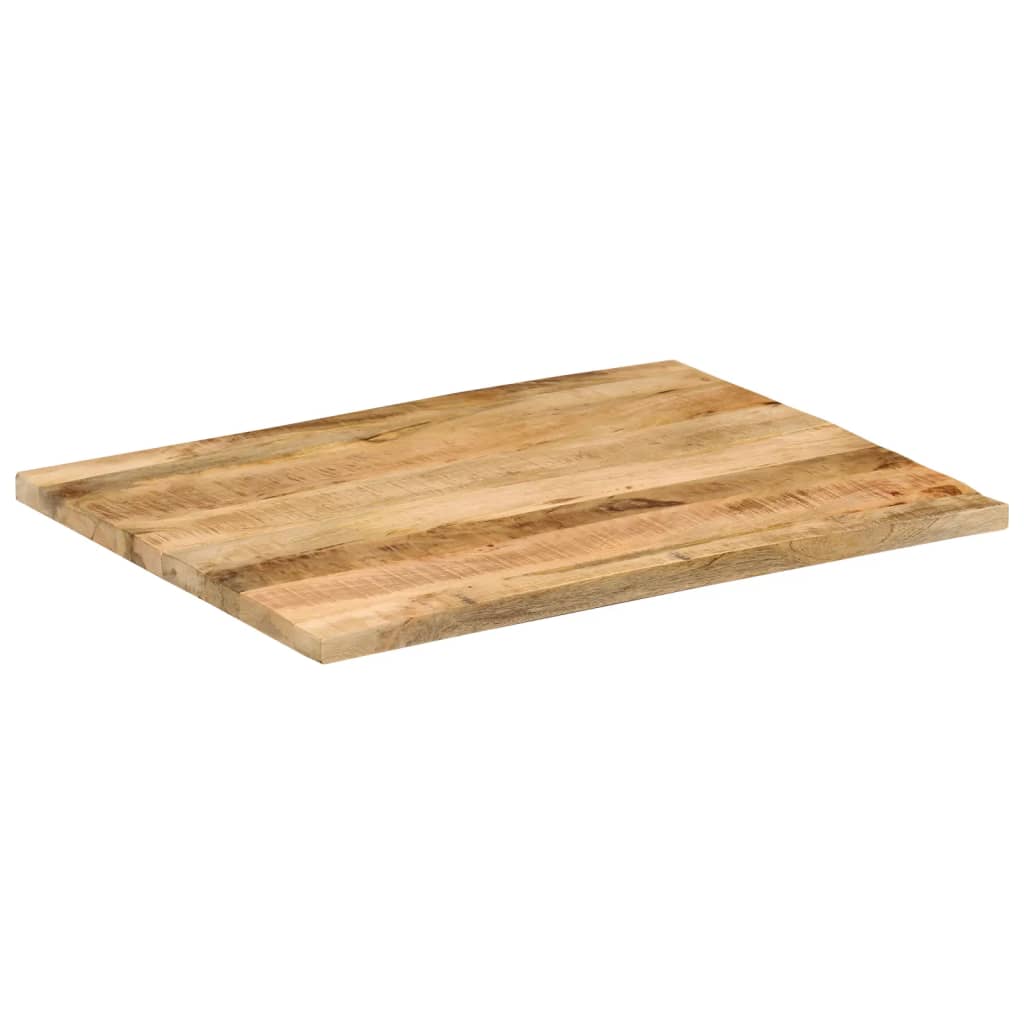 Tischplatte 25-27 mm 80x60 cm Massivholz Mango | Stepinfit.de
