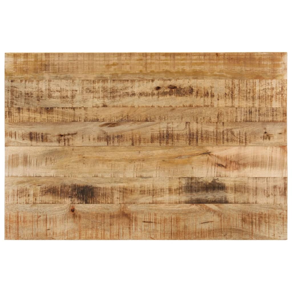 Tischplatte 25-27 mm 90x60 cm Massivholz Mango | Stepinfit.de