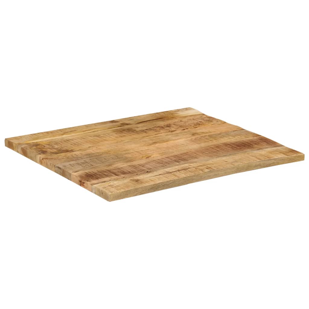 vidaXL Blat de masă, 25-27 mm, 80x70 cm, lemn masiv de mango