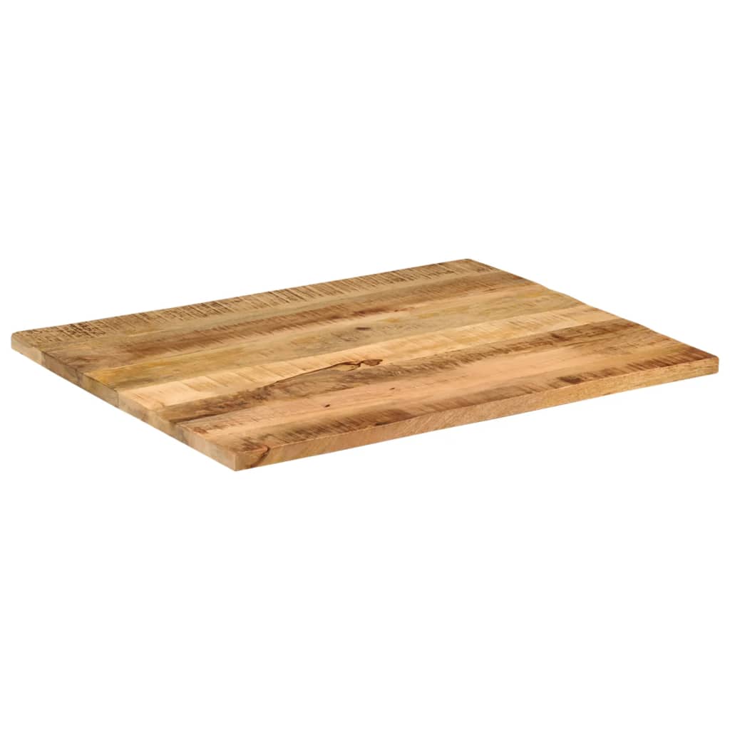 Stolní deska 25–27 mm 90x70 cm masivní mangovníkové dřevo