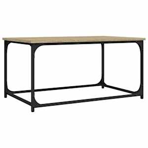 Konferenční stolek dub sonoma 80 x 50 x 40 cm kompozit a železo - obrázek 2