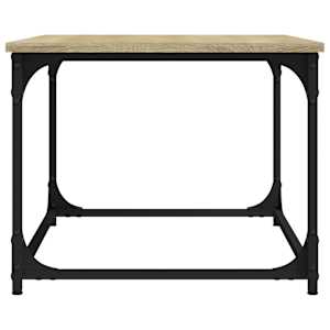 Konferenční stolek dub sonoma 80 x 50 x 40 cm kompozit a železo - obrázek 7