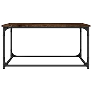 Konferenční stolek kouřový dub 80x50x40 cm kompozit a železo - obrázek 6
