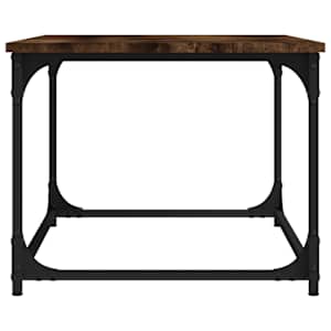 Konferenční stolek kouřový dub 80x50x40 cm kompozit a železo - obrázek 7
