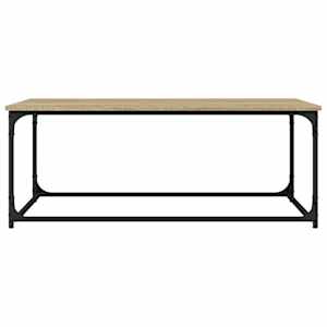 Konferenční stolek dub sonoma 102x50x40 cm kompozit a železo - obrázek 6