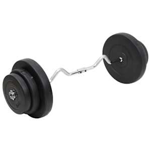 vidaXL painutatud raskuskang ketastega, 60 kg