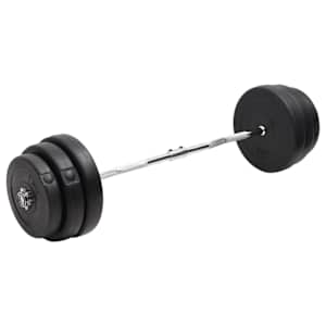 vidaXL painutatud raskuskang ketastega, 90 kg