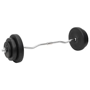 Sada obouruční a jednoručních činek se závažím 60 kg - obrázek 3