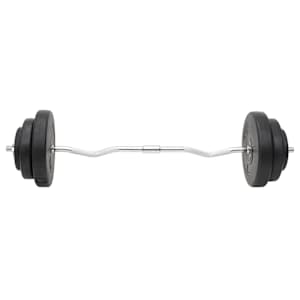 Sada obouruční a jednoručních činek se závažím 60 kg - obrázek 4