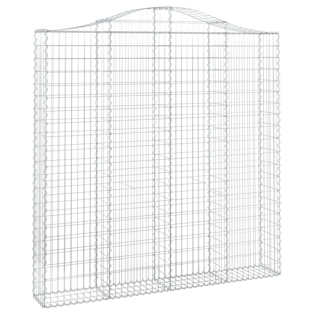 11 db íves horganyzott vas gabion kosár 200x30x200/220 cm