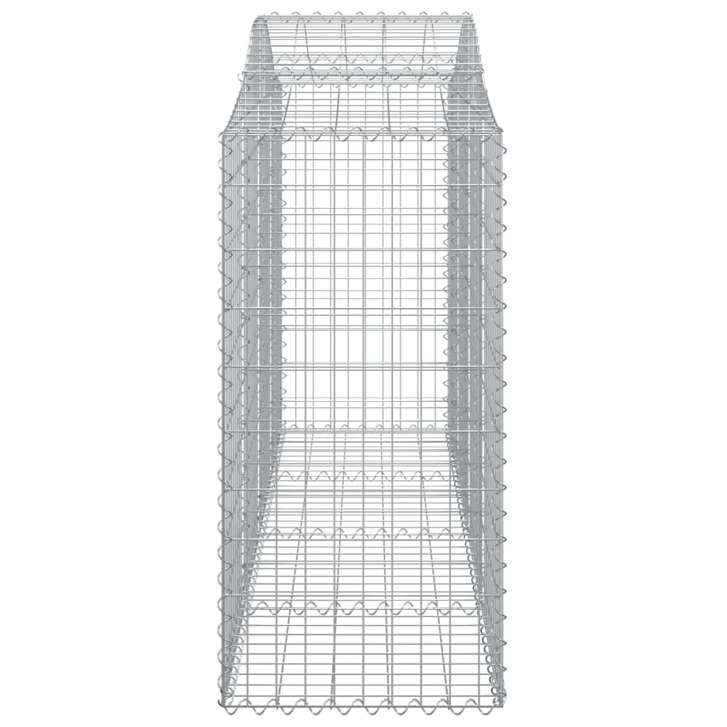 Габионни кошници арка 5 бр 200x50x100/120 см поцинковано желязо